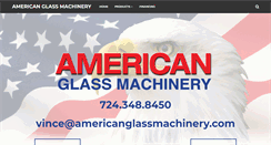 Desktop Screenshot of americanglassmachinery.com